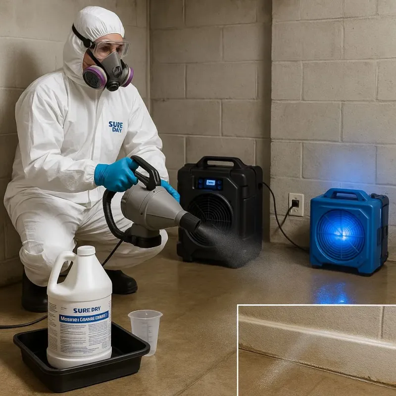 Sanitization and Odor Removal process in Princeton, MN