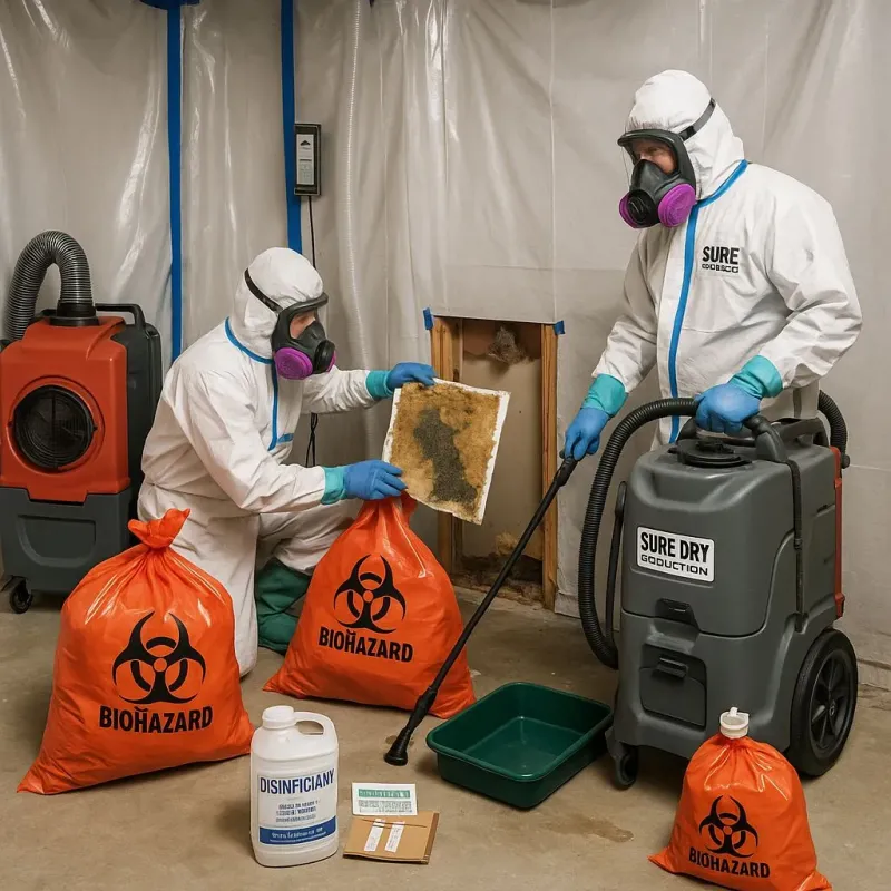 Contaminated Water Handling Protocols process in Princeton, MN