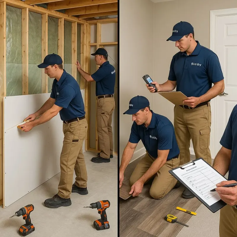 Repairs and Reconstruction process in Princeton, MN