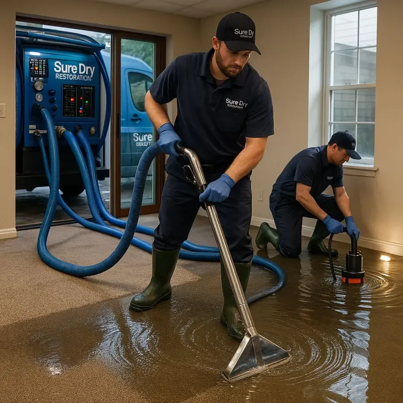 Water Extraction and Removal process in Princeton, MN
